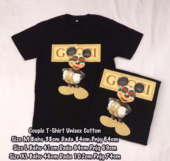 gucci couple t shirt