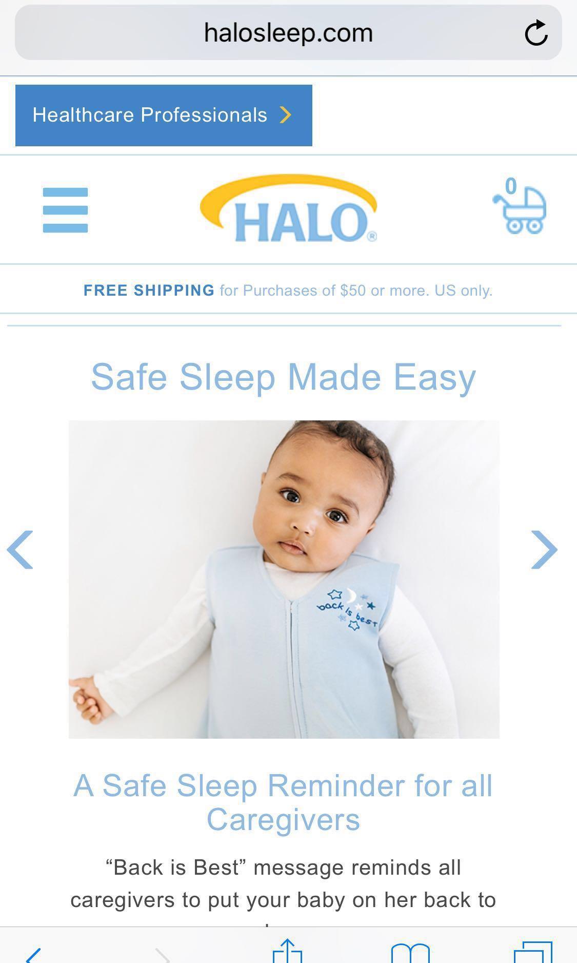 Halo Sleep Sack Medium Babies Kids Babies Apparel On Carousell