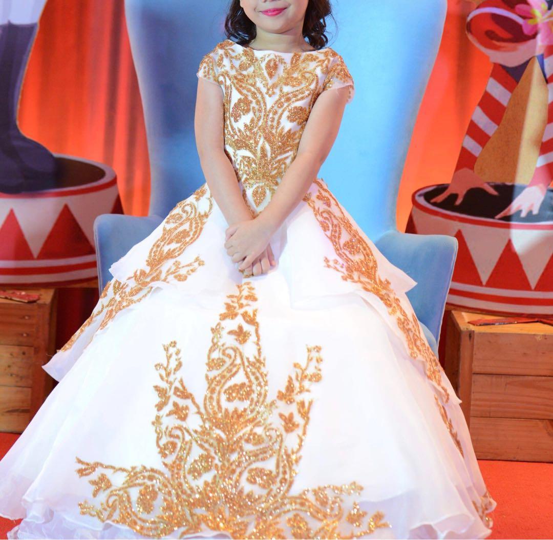 ball gown for 7th birthday