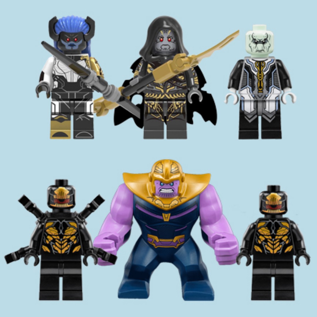 Black order lego clearance