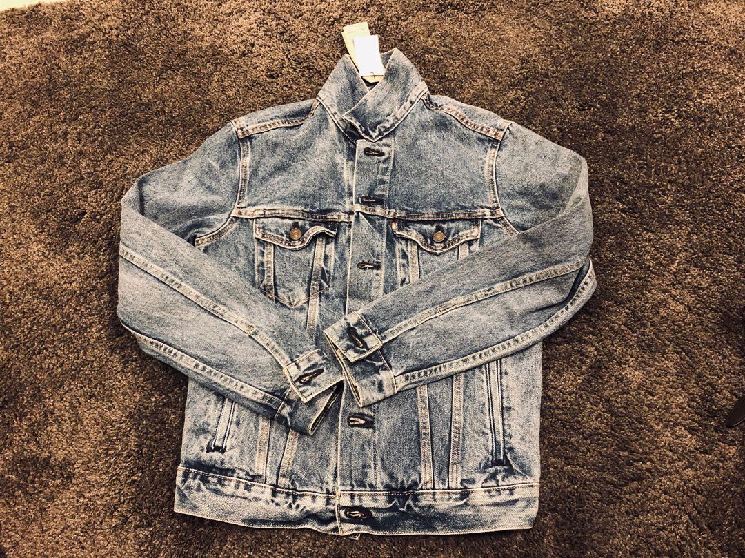 levi's rainbow denim jacket