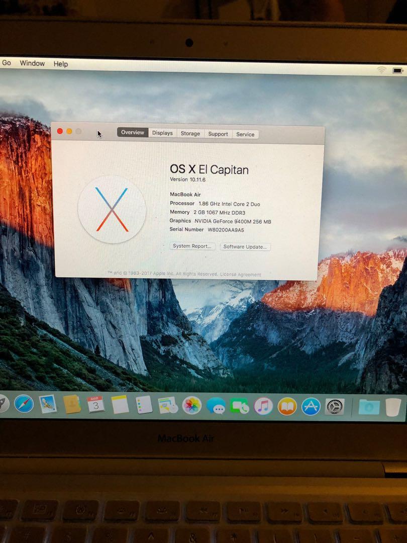 Macbook Air Mid 2009 Electronics Computers Tablets On Carousell