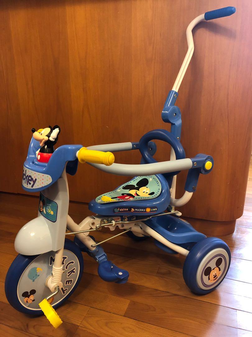Mickey Mouse Toddler Bike 米奇三輪車, 兒童＆孕婦用品, 嬰兒玩具 Carousell