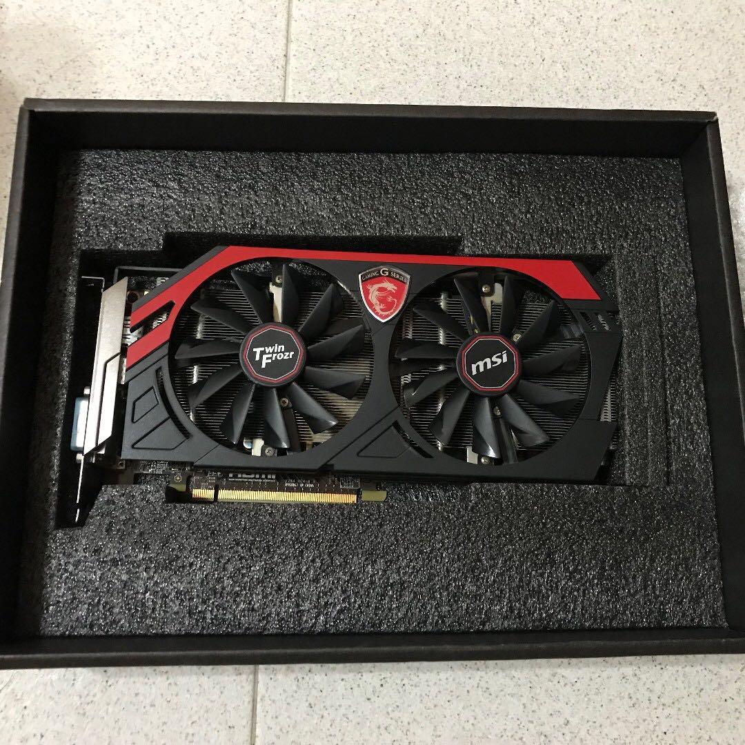 MSI TWIN FROZR GAMING GEFORCE GTX 760 OC EDITION Computers Tech Parts Accessories Computer Parts on Carousell