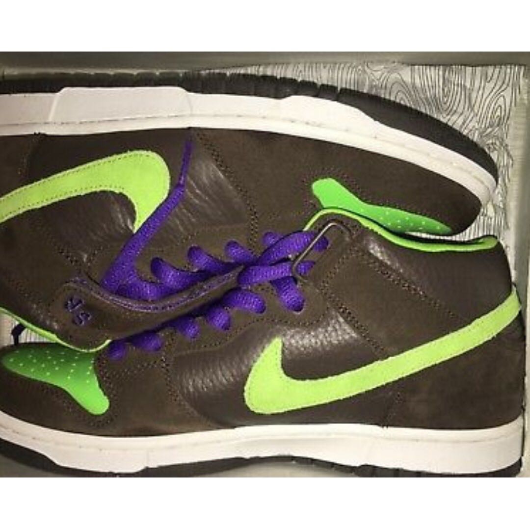 Ninja turtle nike high clearance top dunks