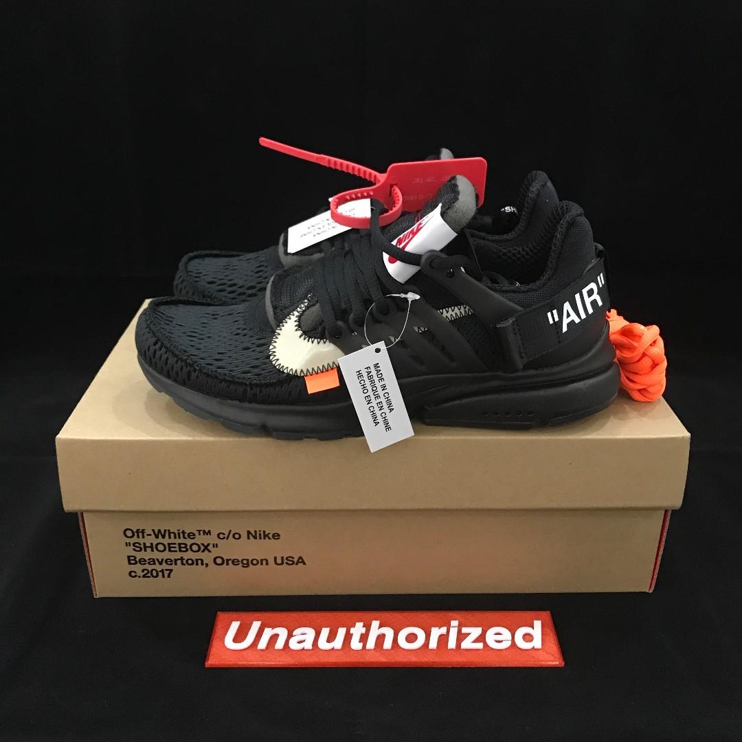 off white x presto 2018