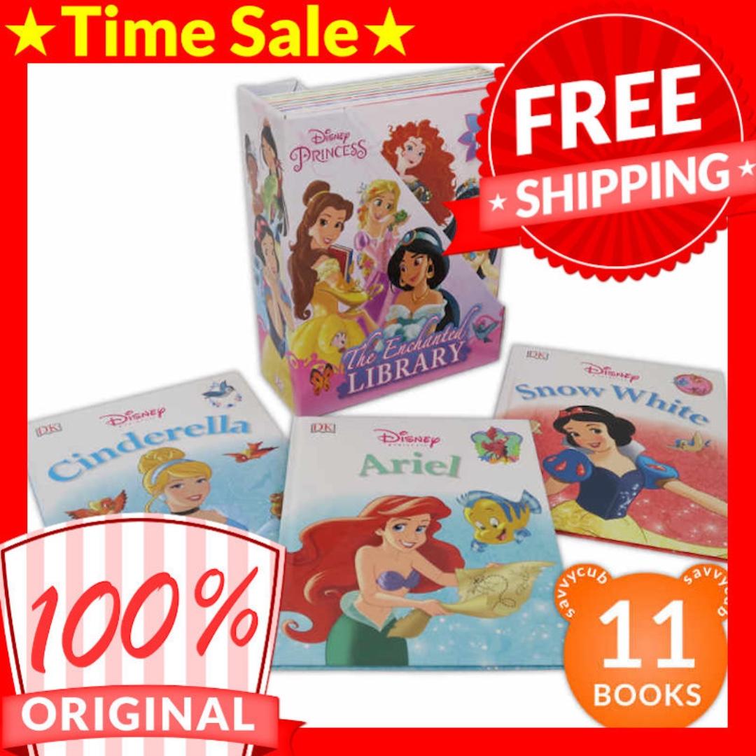 Original Disney Princess The Enchanted Library Box Set 11 Books Hobbies Toys Books Magazines Children S Books On Carousell