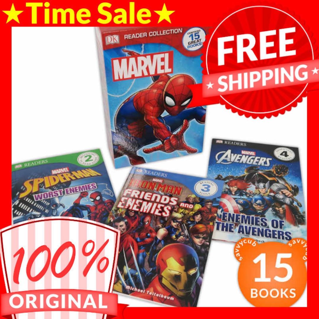 Original Marvel Reader Collection Box Set 15 Books Books