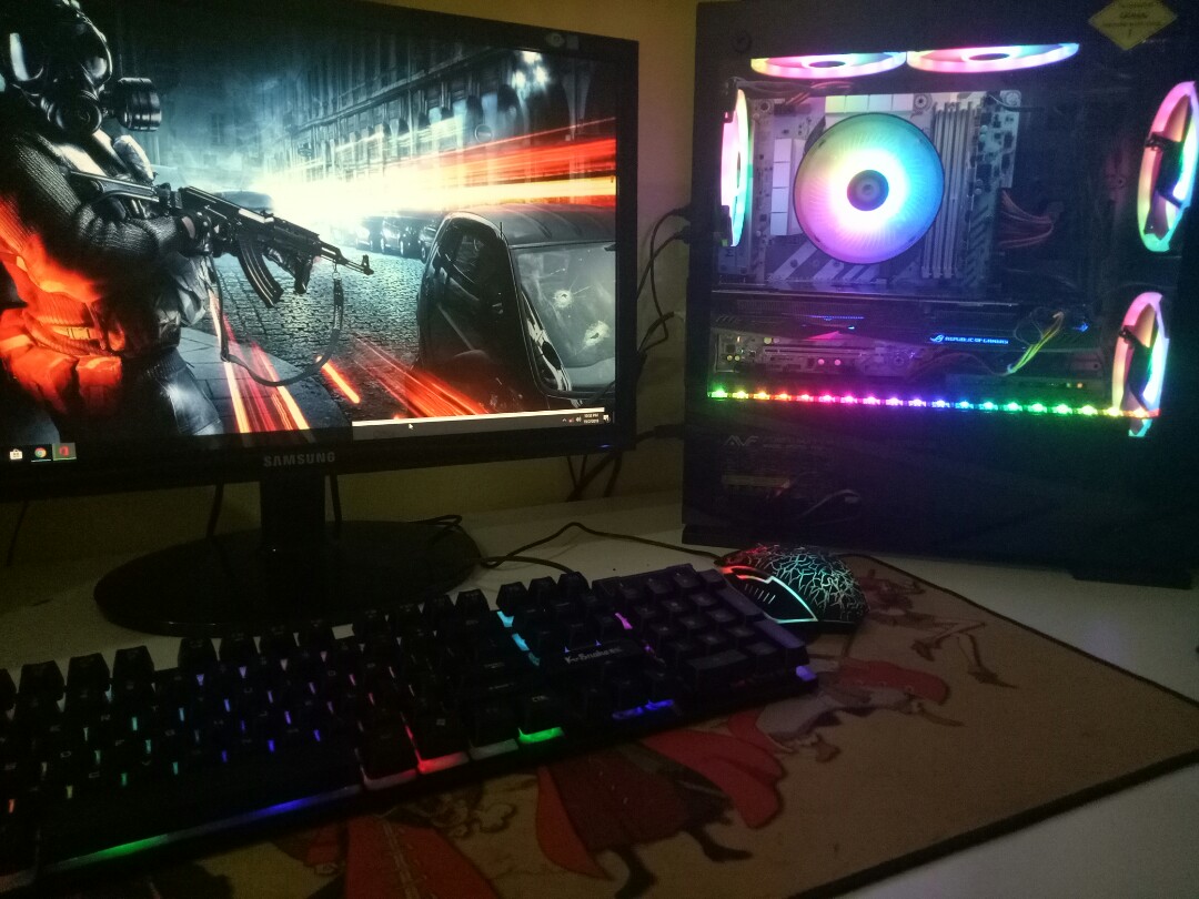 Pc Gaming Rog Murah Electronics Computers Desktops On Carousell