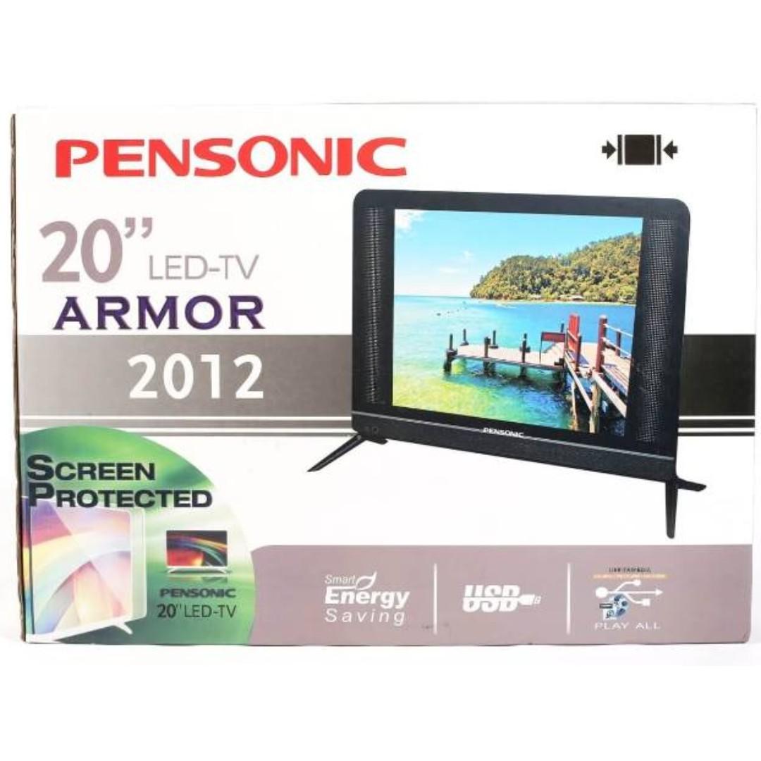 Pensonic TV 20" Inch LED 2012 Armor Television (Category: TV) located in Manila. Submitted by sportshubb (Listing ID 217848942, Image 1). Description: Pensonic TV 20" Inch LED 2012 Armor Television 4,000 ONLY!! Specifications LED TV 20 Inch Protective Glass Panel 1 HDMI 1 USB Port 1 VGA Port 2 AV In PC Audio In/Out RF In Resolution: HD Ready (1366 x 768) Smart energy saving 2 Years local warranty 09067036454 - Globe 09172039793 - globe 0916215531