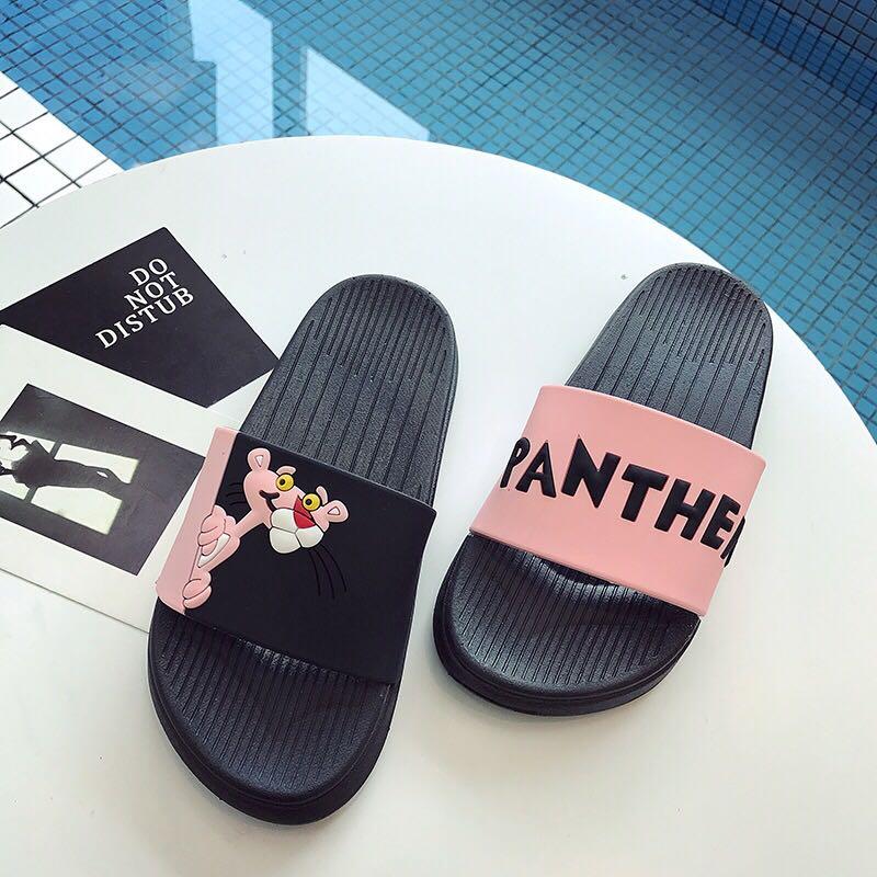 pink panther flip flops