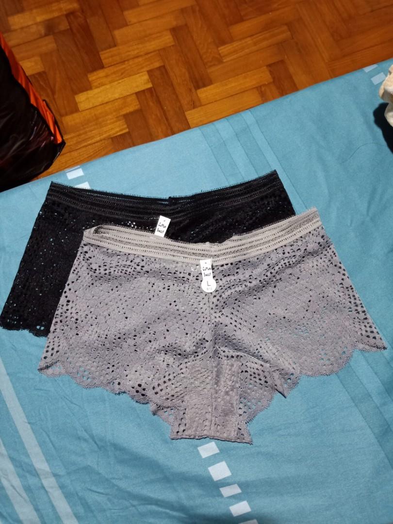 Plus size booty shorts underwear clearance