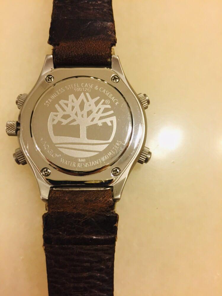 timberland indiglo watch