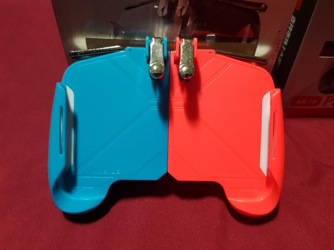 PUBG CONTROLLER (Category: Other PMDs & Parts) located in Singapore. Submitted by freezmotion (Listing ID 215630185, Image 2). Description: Hi guys, if you are interested in getting the controller cum trigger, do drop me a message. Colours available, red&blue, black&white or full black. Selling each at $15 only! Thank you. =).