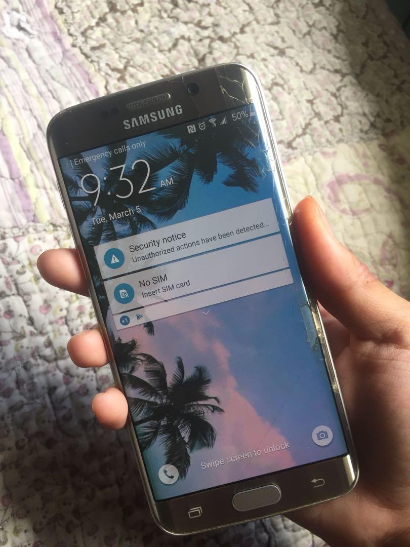 Samsung Galaxy S6 Edge Mobile Phones Gadgets Mobile Phones Android Phones Samsung On Carousell Just got a replacement galaxy s6 edge (original screen cracked). carousell