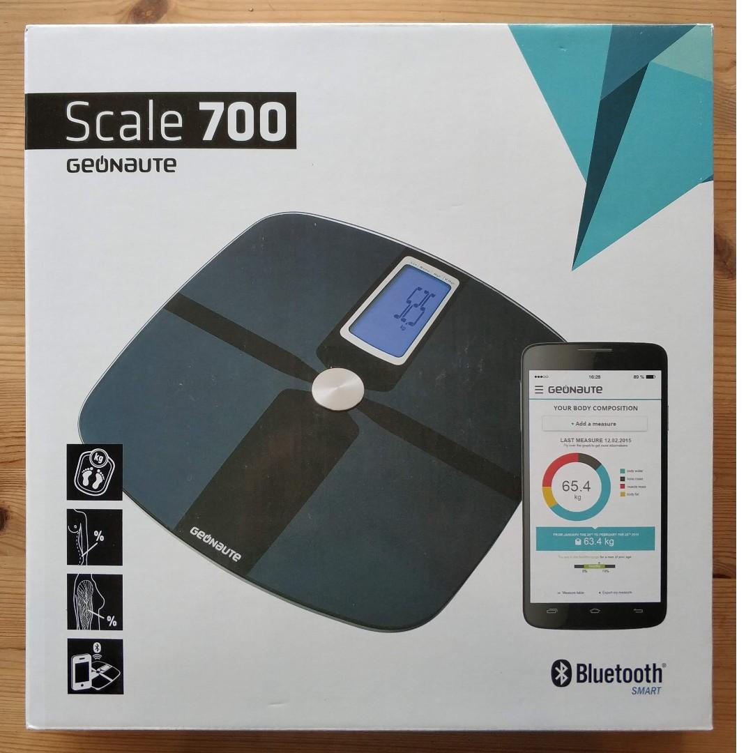 Scale 700 Connected body fat analyser scale. Bluetooth, Health