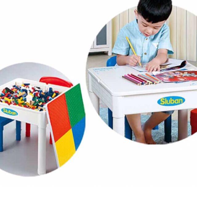 Sluban lego table hot sale