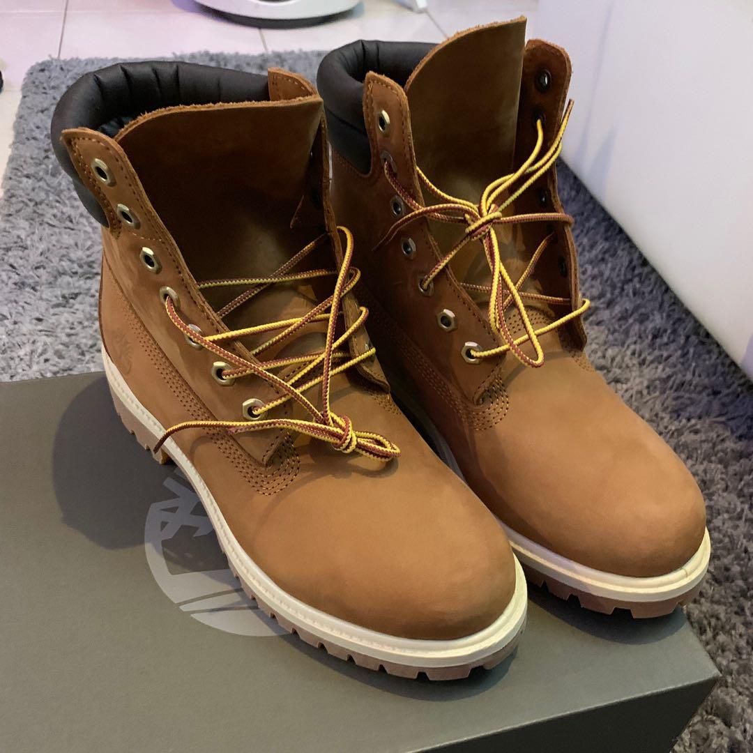 timberland 6 in premium medium brown nubuck