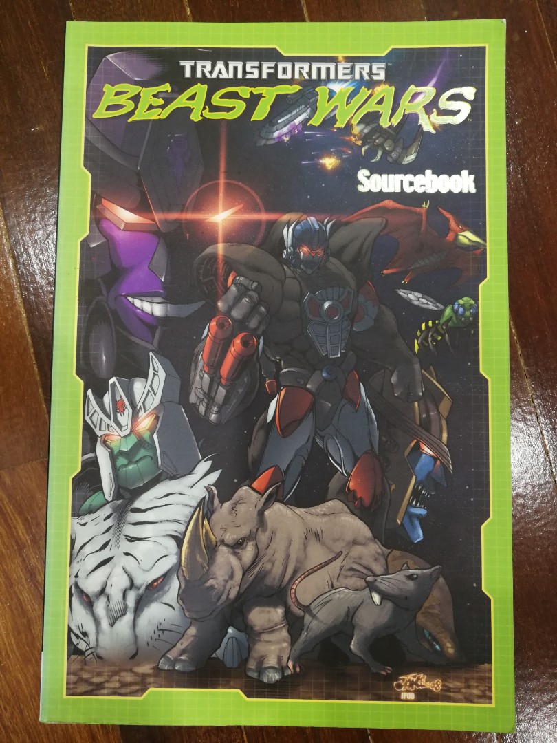 Transformers beast wars sourcebook, Hobbies & Toys, Books & Magazines