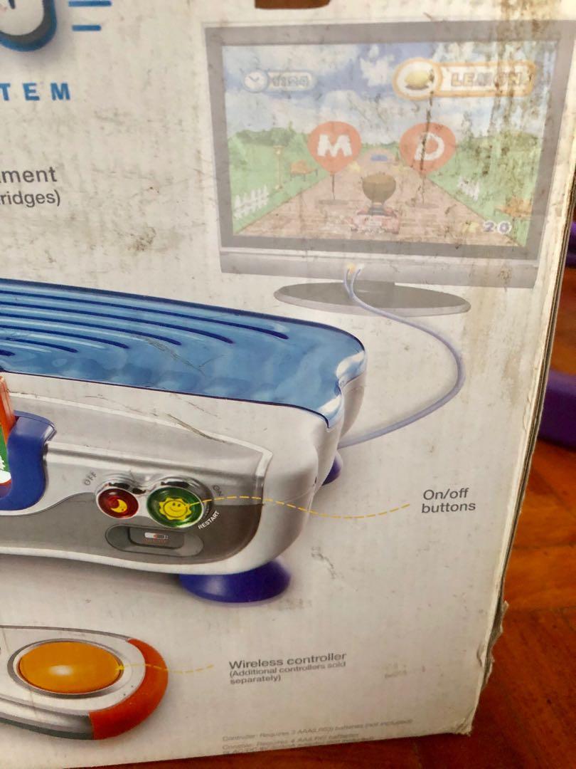Vtech educational video game (Category: Infant Playtime) located in Makati City. Submitted by tatababa (Listing ID 217790856, Image 3). Description: Used only once.