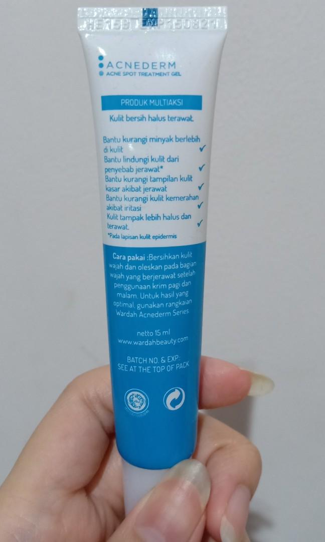 Wardah Acne Spot Treatment Gel (Obat Jerawat), Kesehatan & Kecantikan