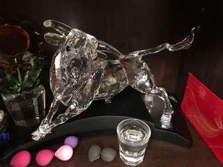 Swarovski  限量版 水晶牛