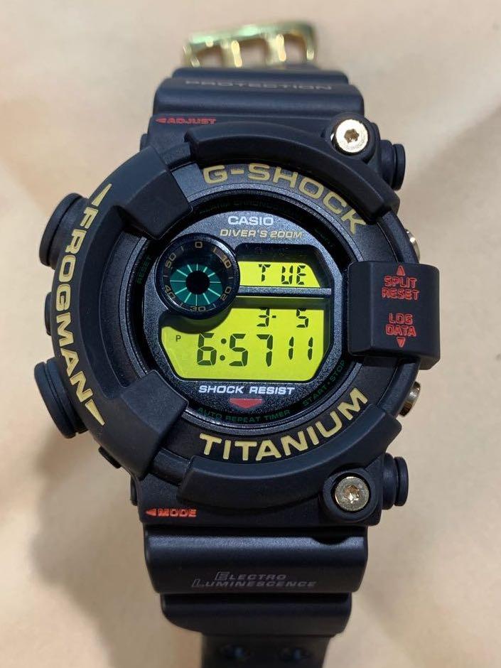 特價Casio G-Shock Frogman DW-8201NT-1JR DW-8201 Titanium 鈦金屬7