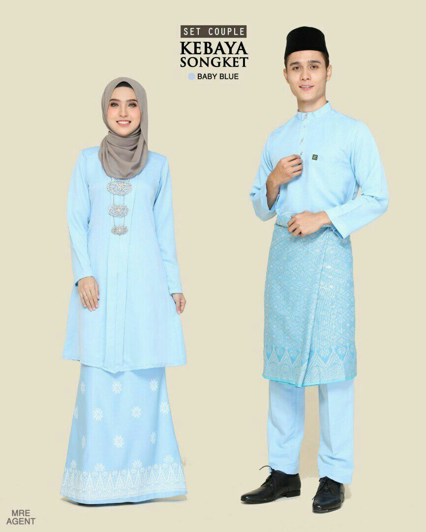Preorder Kebaya Kosong Kain Songket Baju Melayu Set Women S Fashion Muslimah Fashion On Carousell