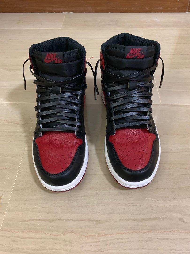 Air Jordan 1 Leather Laces, Men's 