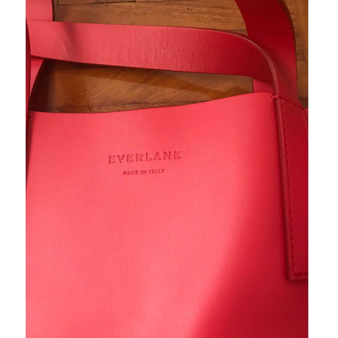 Everlane red tote store