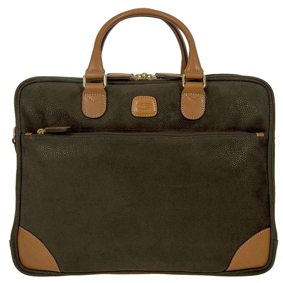 olive green laptop bag