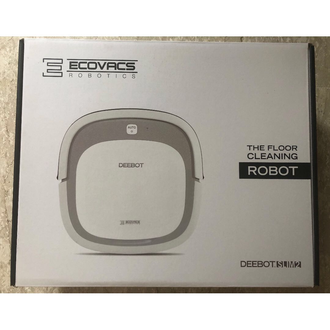 Deebot SLIM2 floor cleaning vacuum robot (w/ remote and wifi