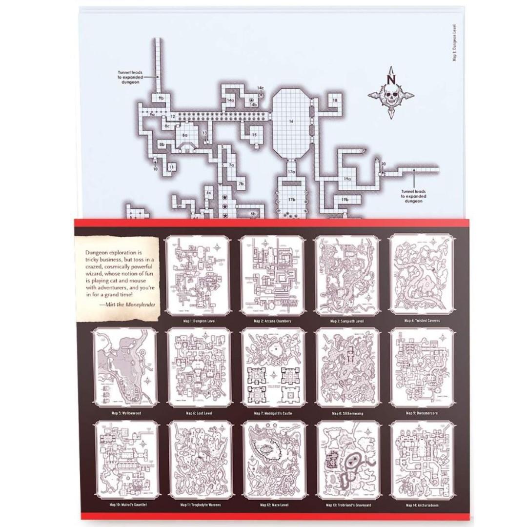 Dungeon Of The Mad Mage Maps And Miscellany Dungeon Of The Mad Mage Maps & Miscellany - Dungeons & Dragons Maps,  Hobbies & Toys, Toys & Games On Carousell
