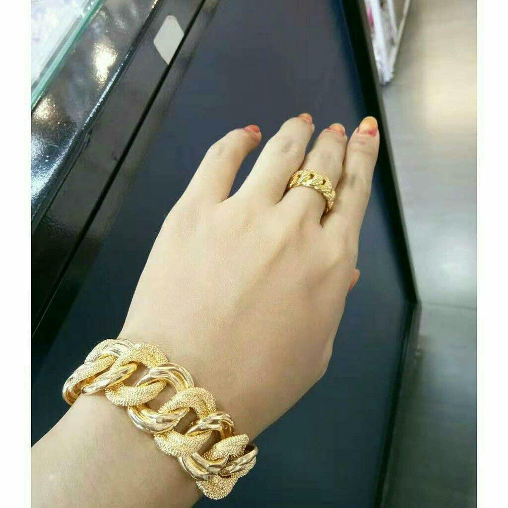 35 Trend Terbaru Gelang Emas Viral 2019 Beauties Obsession