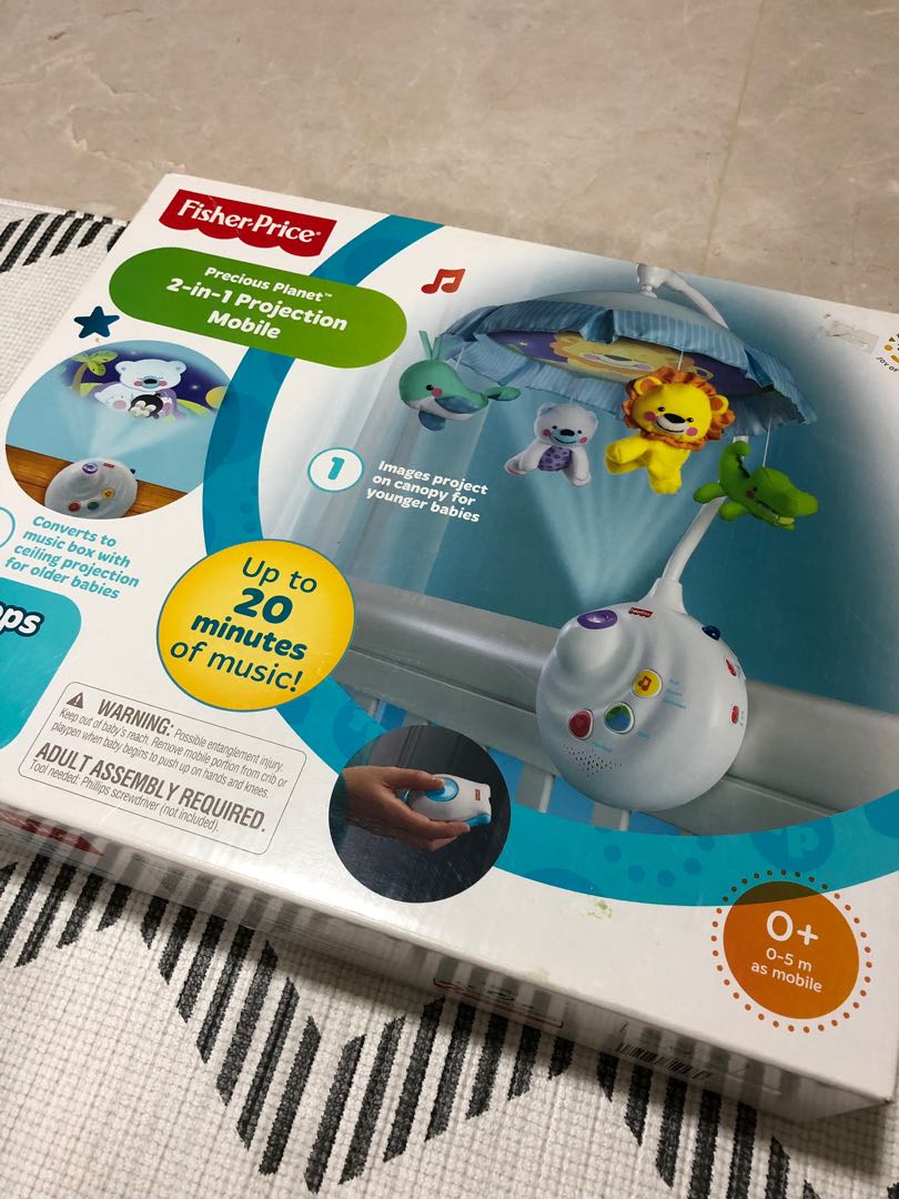 Fisher Price Precious Planet 2 In 1 Projection Mobile Babies