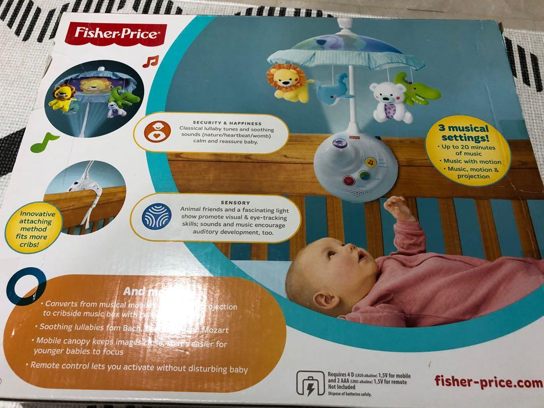 Fisher Price Precious Planet 2 In 1 Projection Mobile Babies