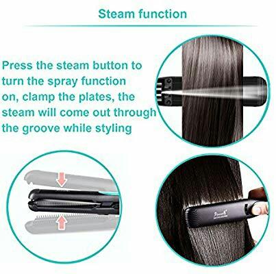 Flat Iron Steam Hair Straightener Hair Flat Iron Straightener