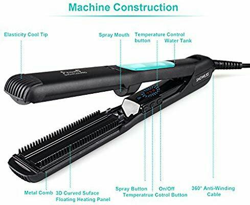 Steam straightener new arrivals with teeth