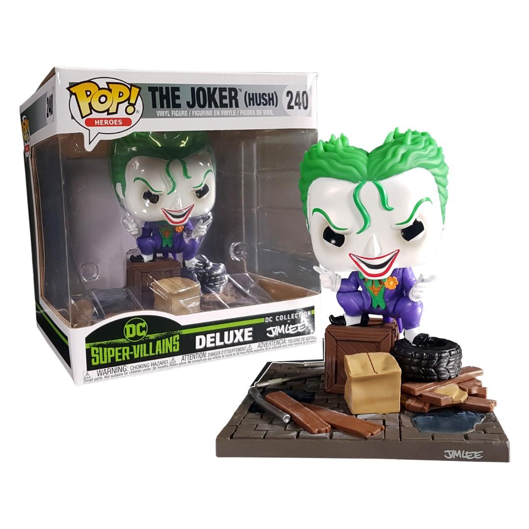Funko Pop - Batman: Hush - Joker in Alley Jim Lee Collection Deluxe,  Hobbies & Toys, Toys & Games on Carousell