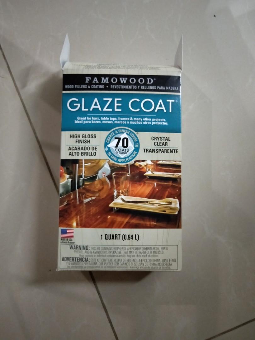 Glaze Coat Epoxy Resin A B Design Craft Craft Supplies Tools On Carousell
