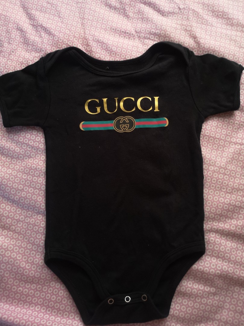 baby gucci onesie