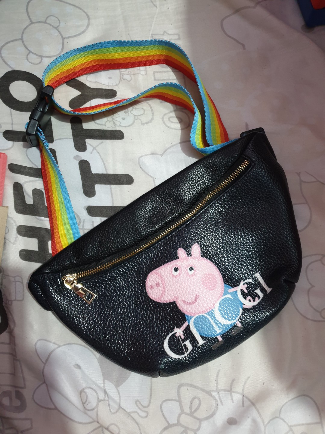 Peppa Pig Gucci Parody Laptop Sleeve