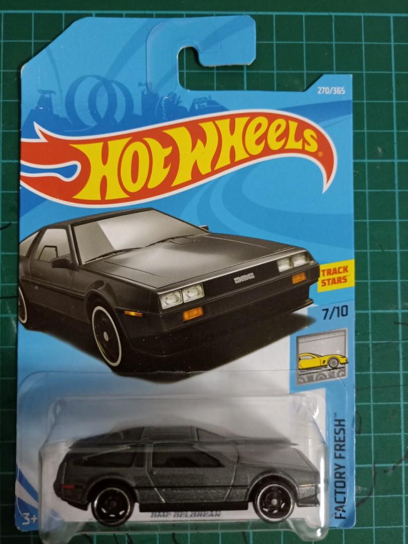 hot wheels dmc delorean 2018