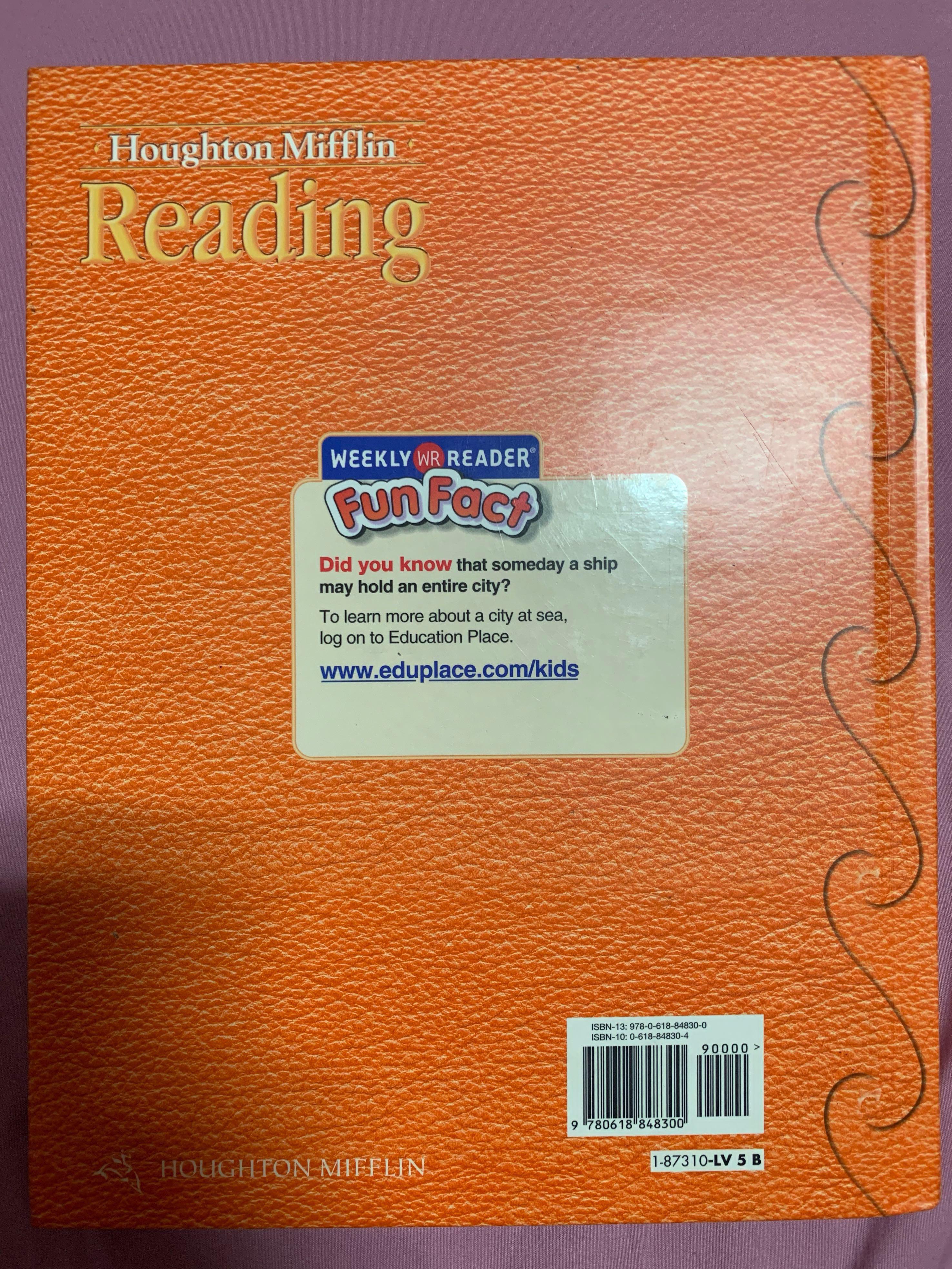 Houghton Mifflin Reading Expeditions 5, Hobbies & Toys, Books
