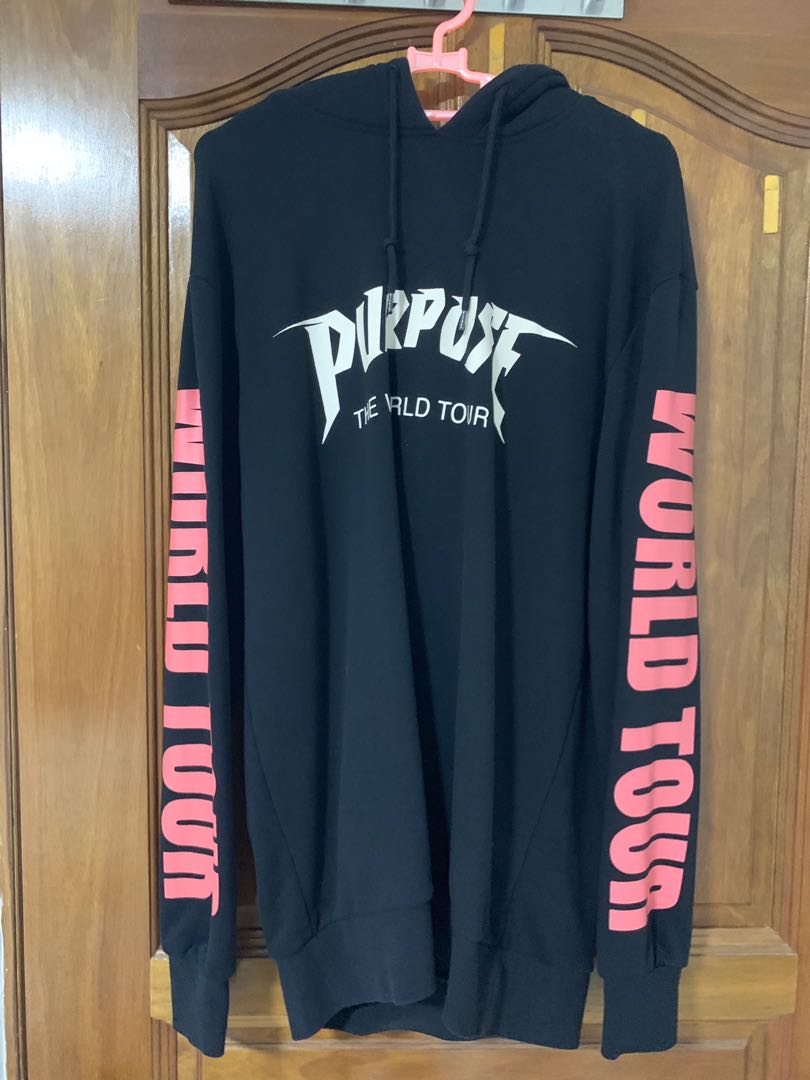Purpose world tour hoodie top