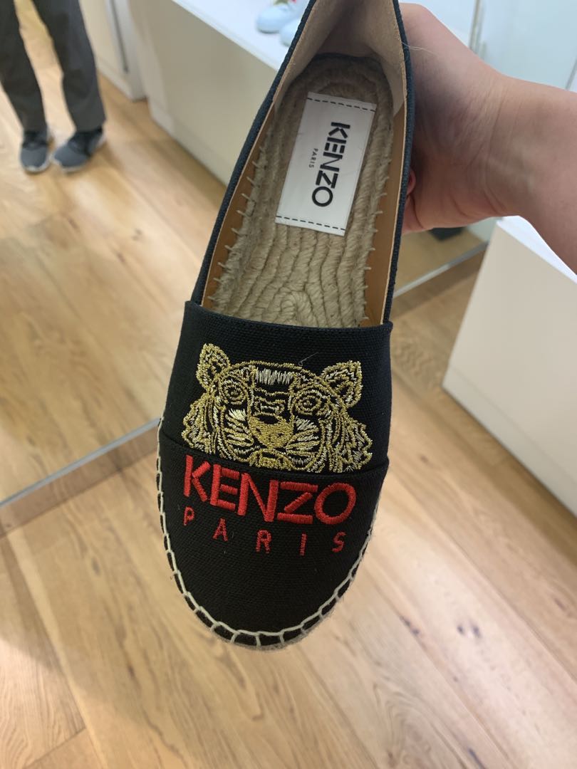 bestyrelse Shredded tjener Kenzo Espadrilles Size 37, Women's Fashion, Footwear, Flats on Carousell