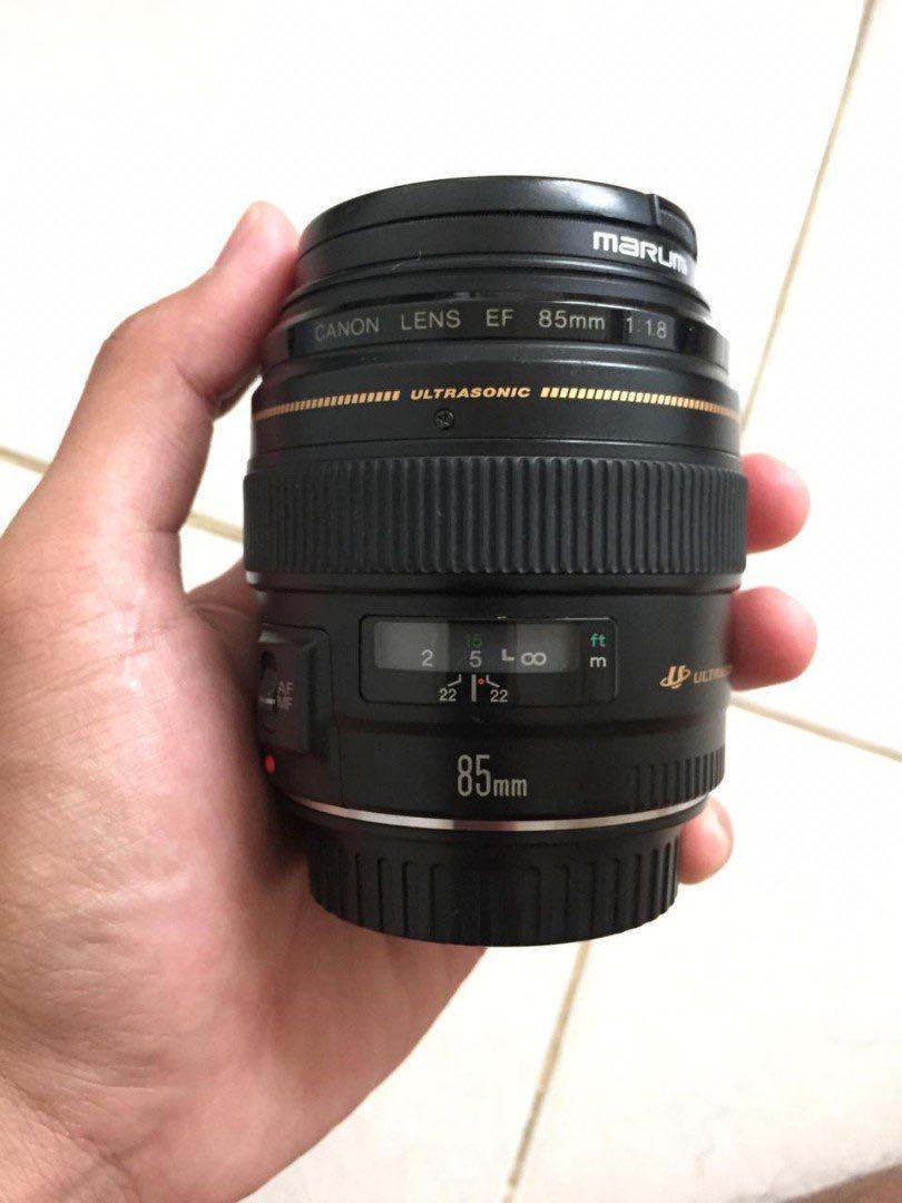 lensa canon 85mm f1 8
