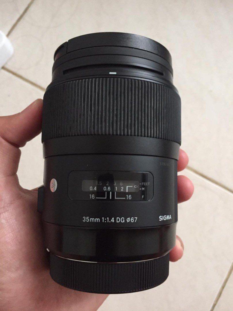 lensa sigma 35mm f1 4 art for canon