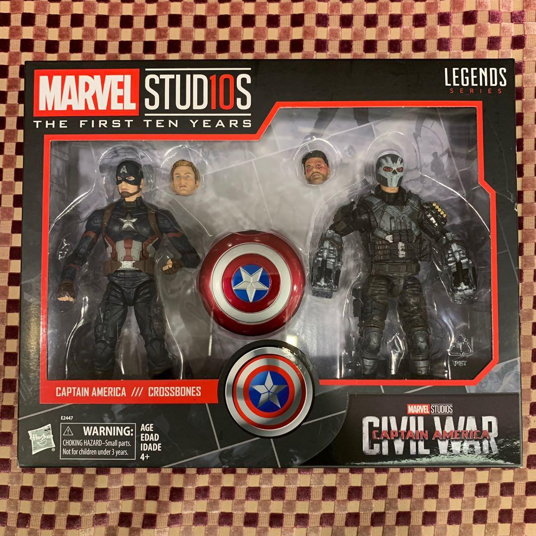 Captain america and store crossbones 2 pack