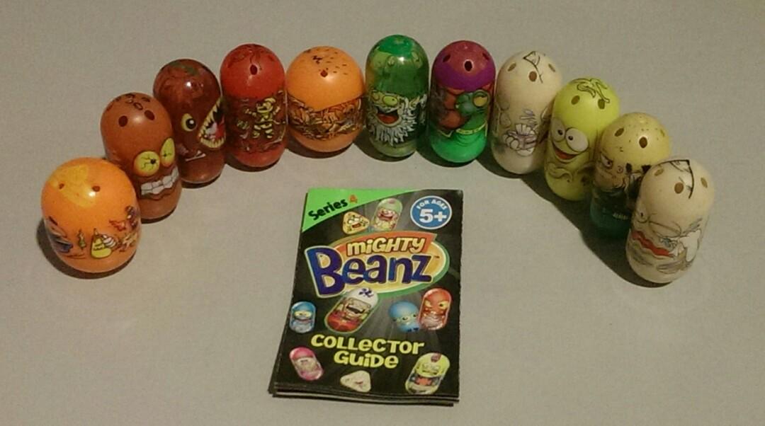 Mighty Beanz Collection Of 12 Toys Games Action Figures Collectibles On Carousell